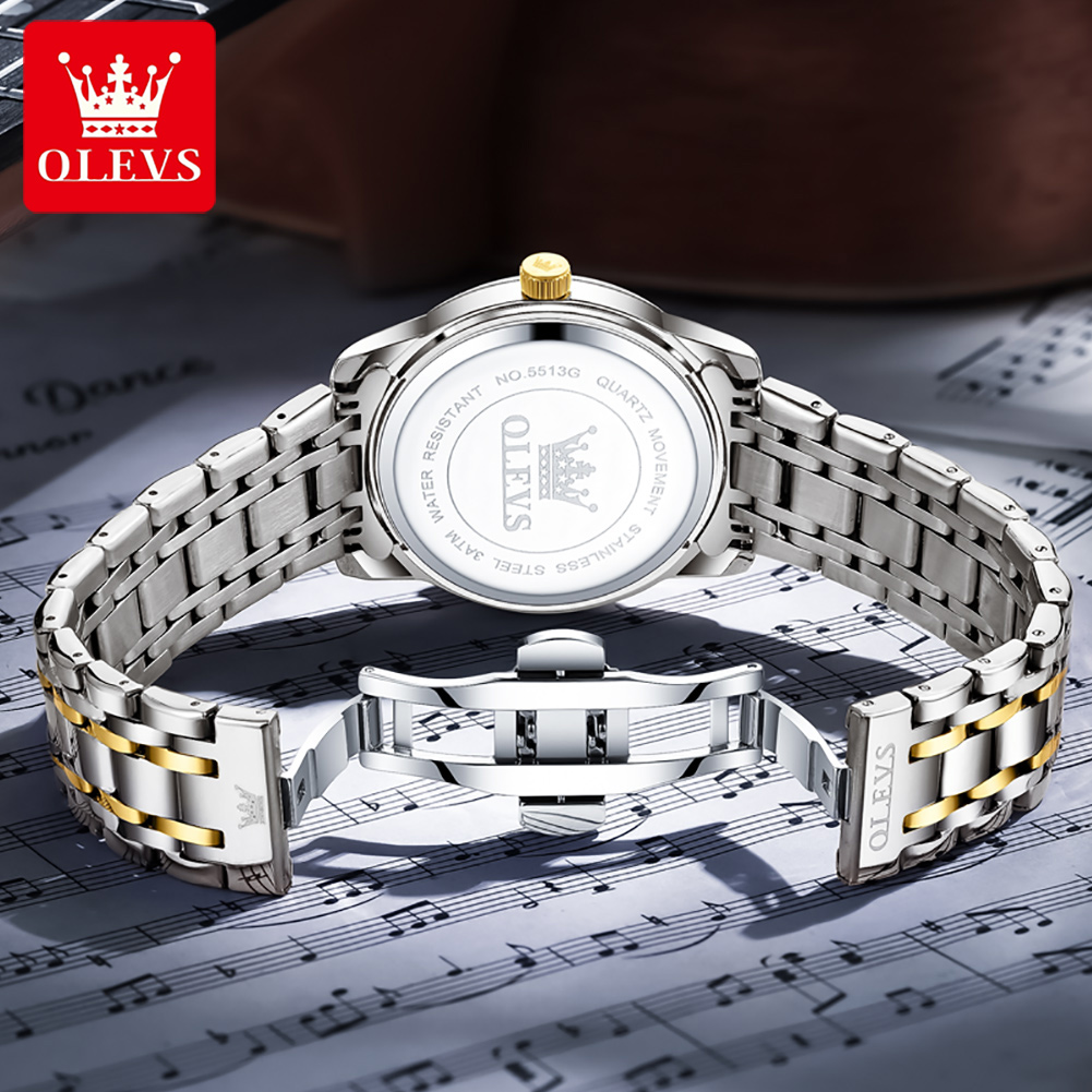 OLEVS Jam Tangan Pria Modis Be - Luxury Watch Quality ulasan dan harga