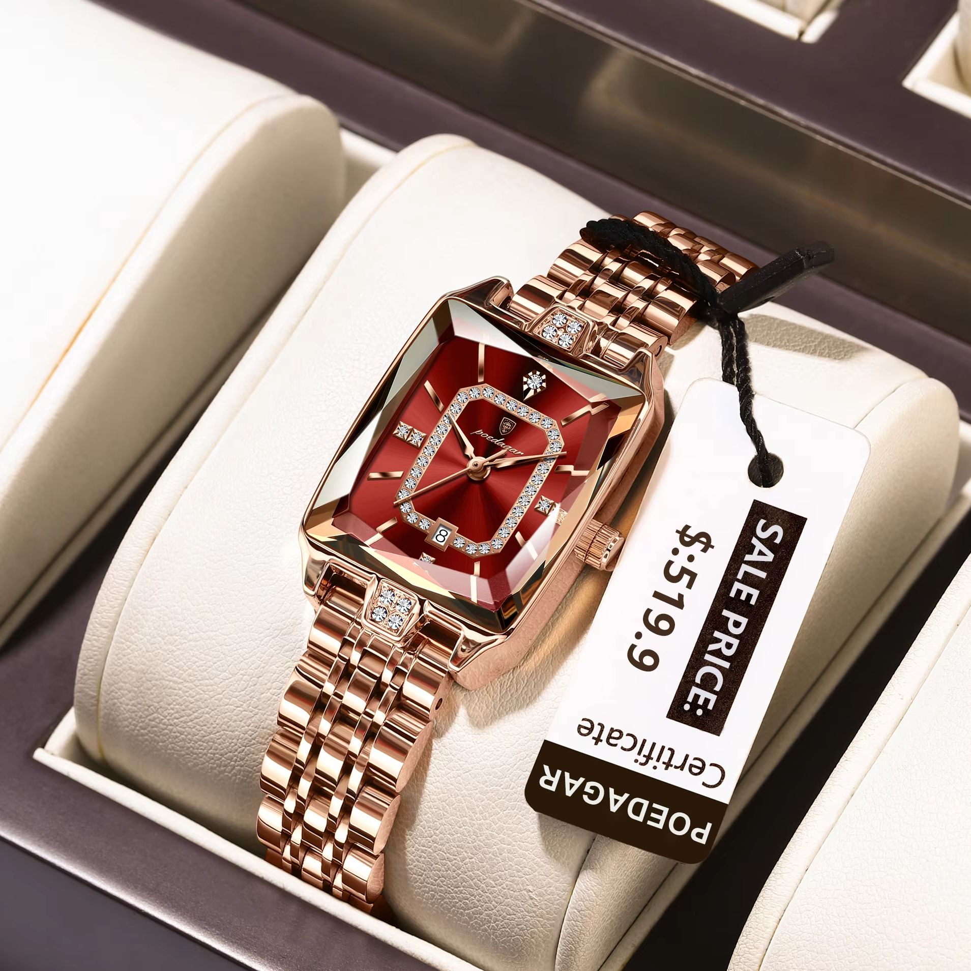 POEDAGAR Jam Tangan Wanita Ele - Luxury Watch Girl ulasan dan harga