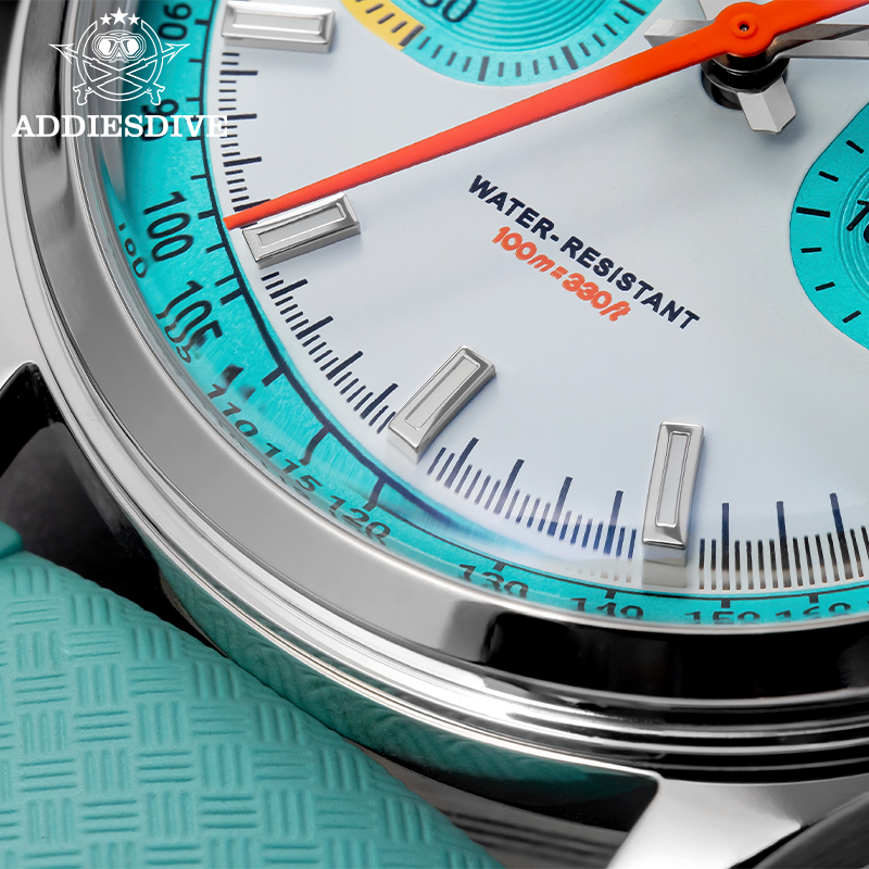 ADDIESDIVE Jam Tangan Chronogr - Luxury Watch Rubber Strap ulasan dan harga