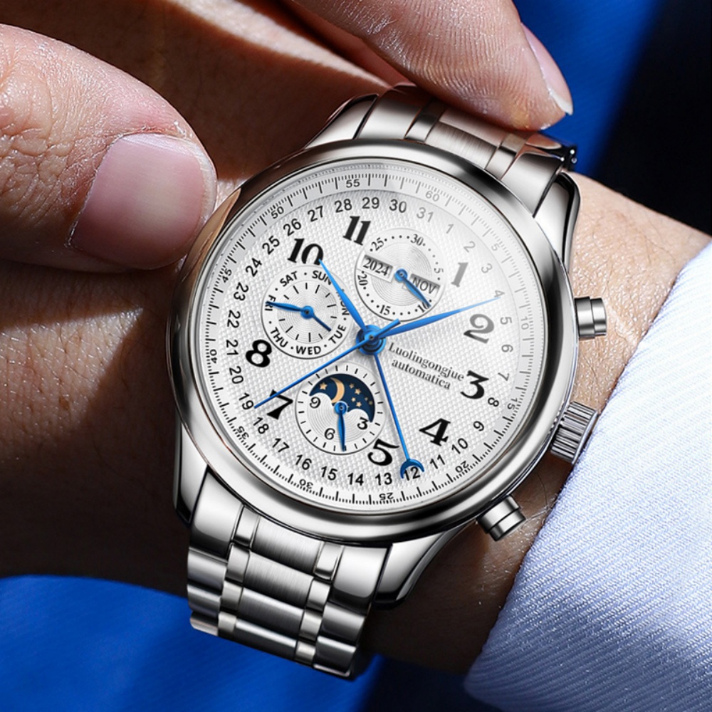 Jam Tangan Mekanis Pria Seri M - Luxury Watch Value ulasan dan harga