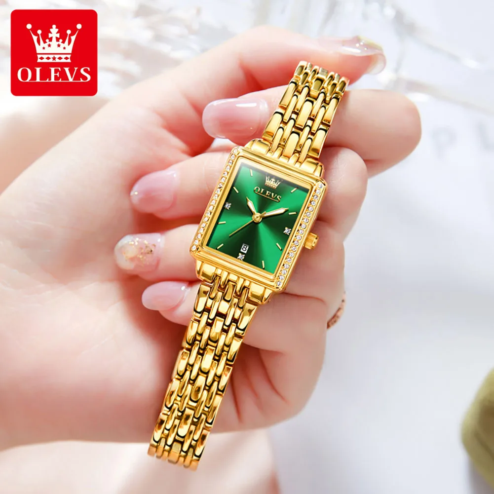 OLEVS 9995 Jam Tangan Kuarsa W - Luxury Watch Girl ulasan dan harga