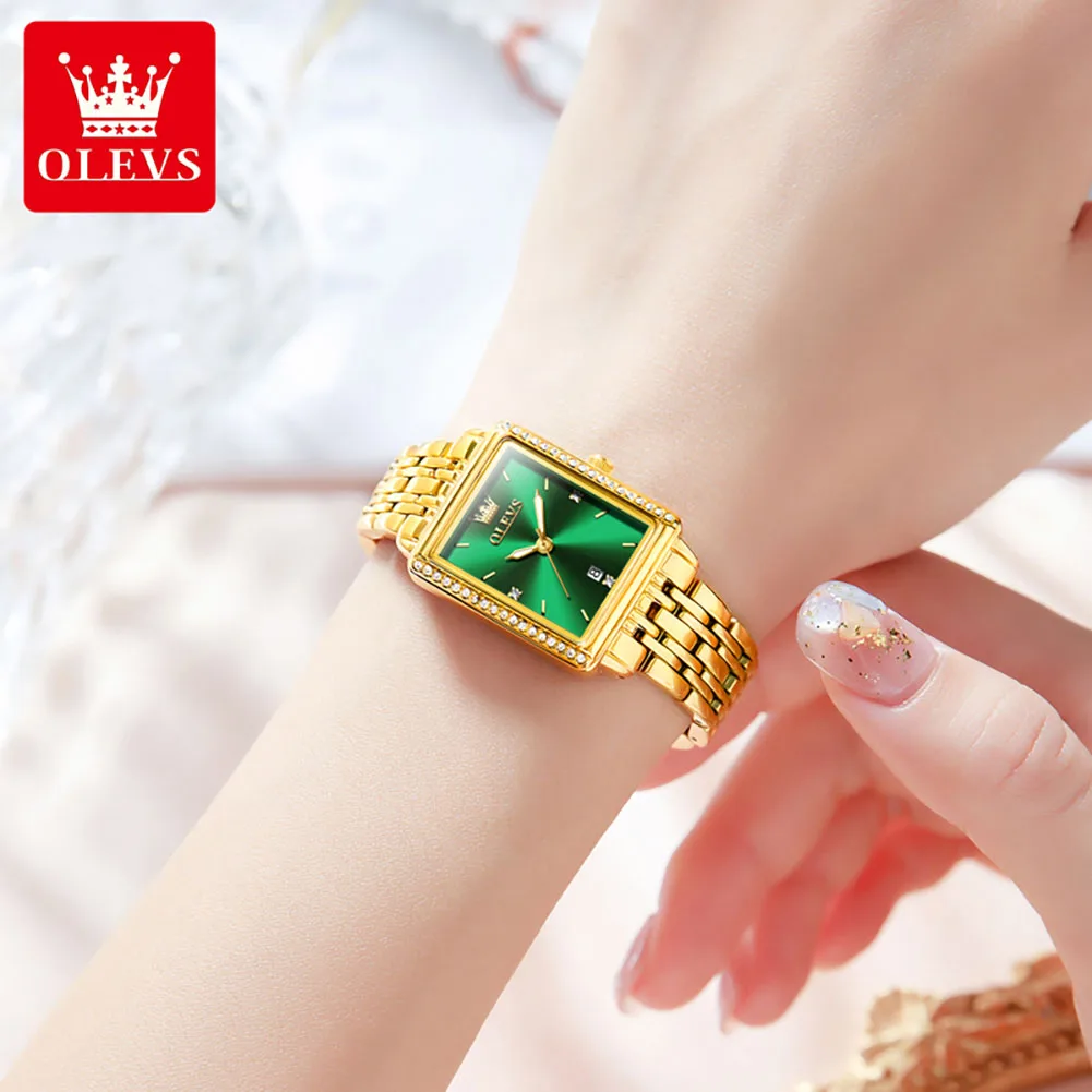 OLEVS 9995 Jam Tangan Kuarsa W - Luxury Watch Girl ulasan dan harga