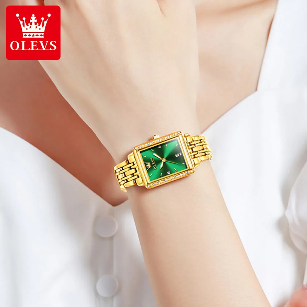 OLEVS 9995 Jam Tangan Kuarsa W - Luxury Watch Girl ulasan dan harga