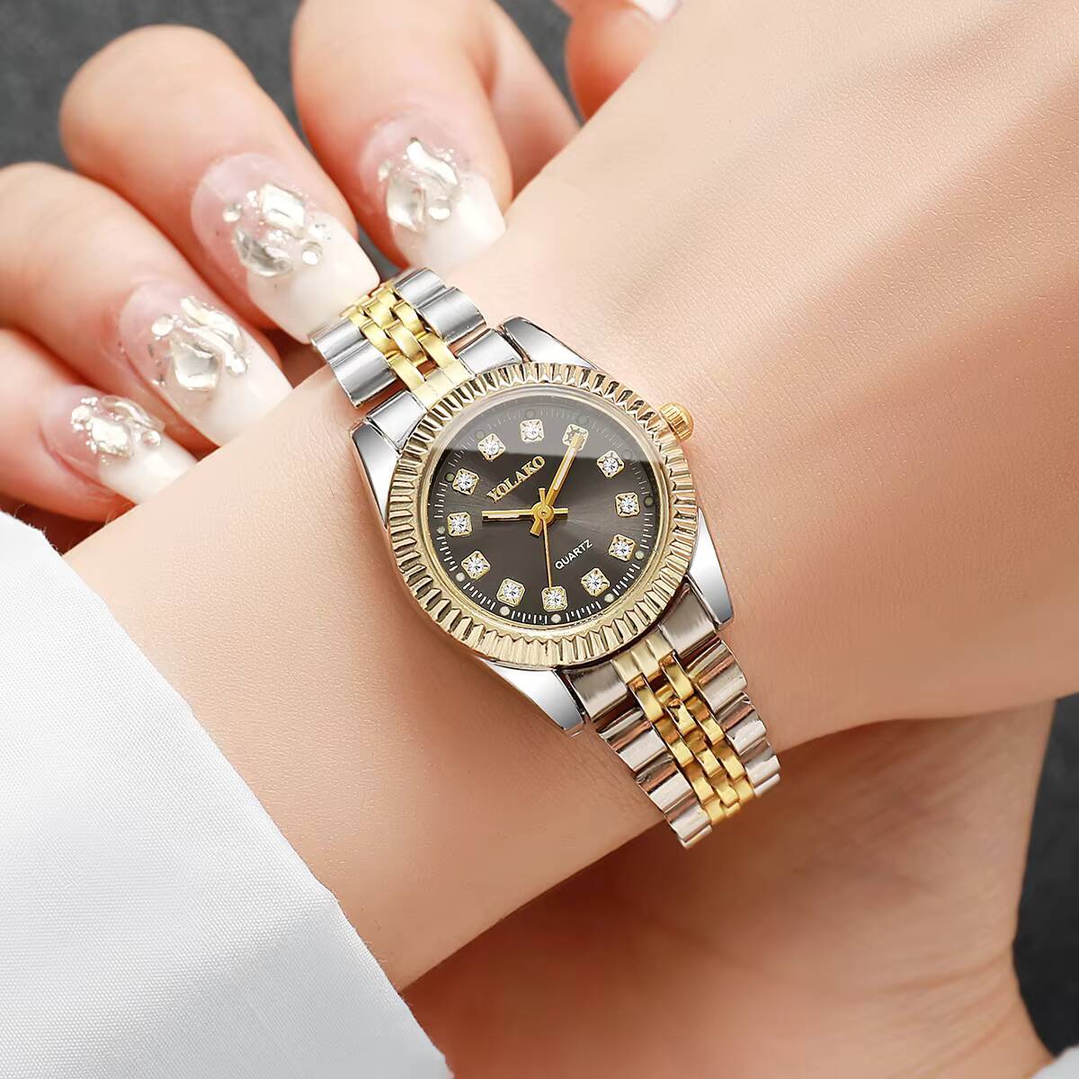 Jam Tangan Kuarsa Wanita Berli - Luxury Watch Organizer ulasan dan harga