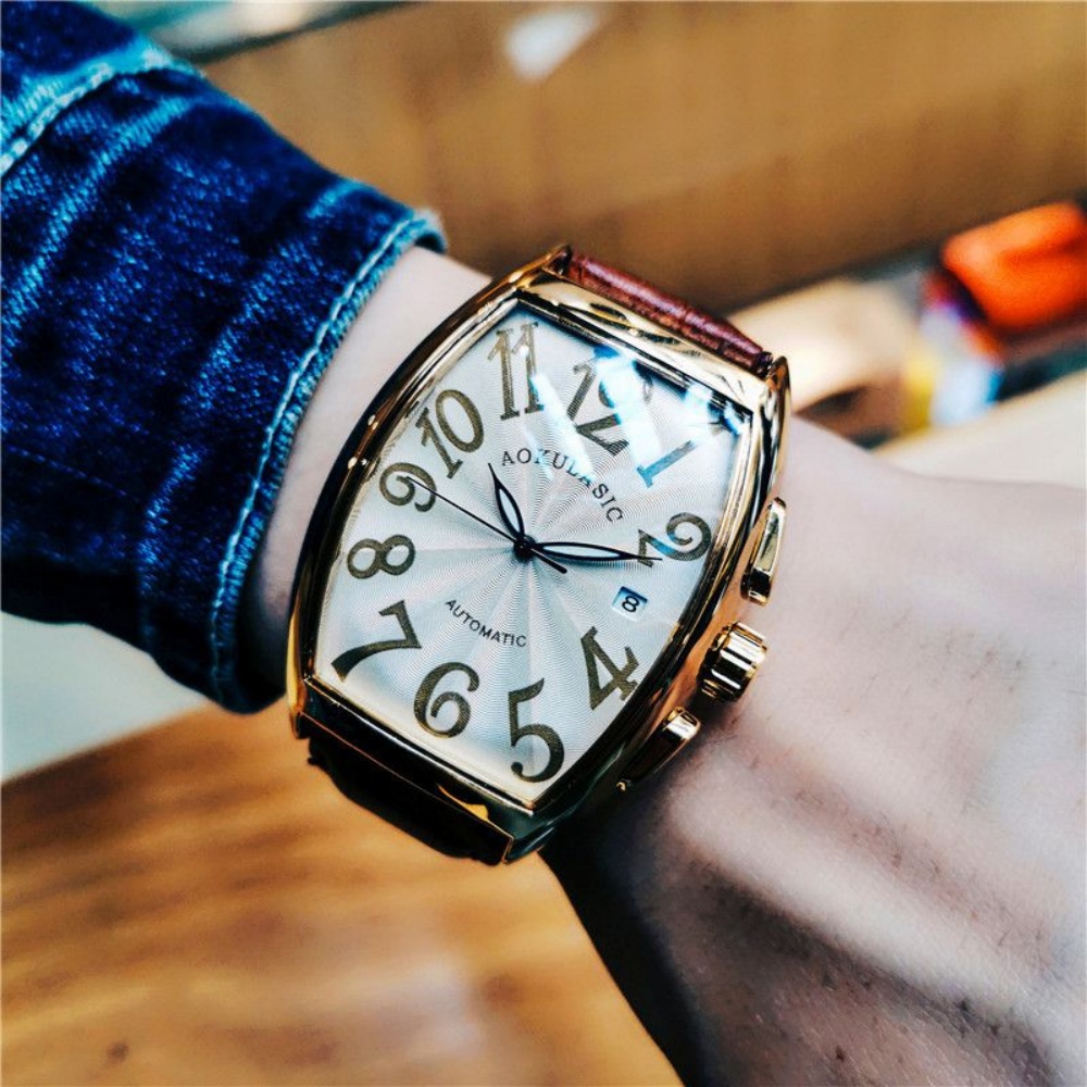 Jam Tangan Mekanis Pria Mewah, - Luxury Watch Value ulasan dan harga