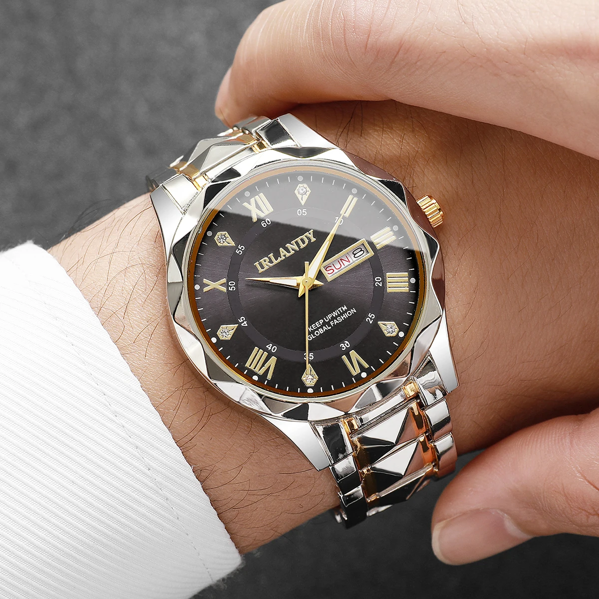 1 Buah Jam Tangan Misteri Keju - Luxury Watch For Men ulasan dan harga