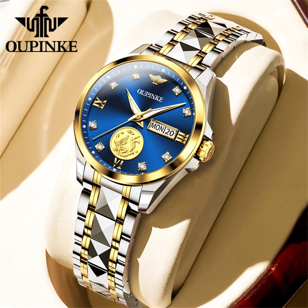 OUPINKE Jam Tangan Wanita Jam  - Luxury Watch Brands Logo ulasan dan harga
