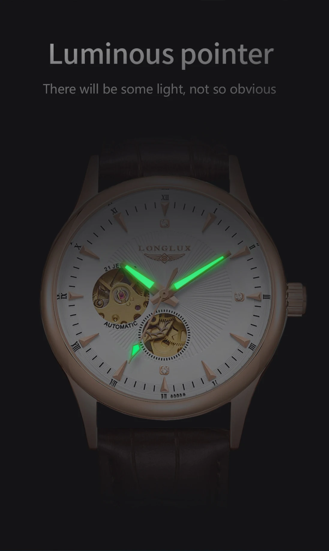 Jam Tangan Otomatis LONGLUX Ga - Rolex Watch Datejust ulasan dan harga