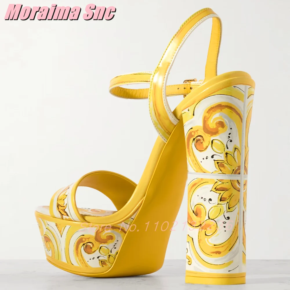 Sandal Platform Cetak Mewah Bl - Luxury Watch Girl ulasan dan harga